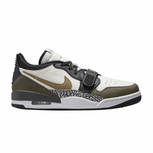 Jordan Legacy 312 Low Sail Black Medium Olive