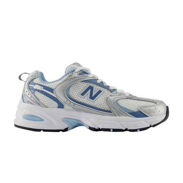 New Balance 530 Silver Metallic Heron Blue