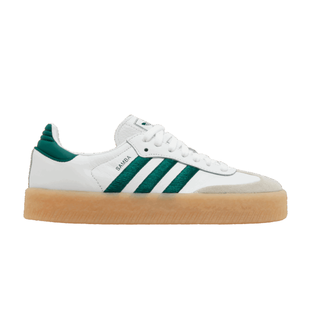 adidas Sambae White Collegiate Green Gum (Women's)