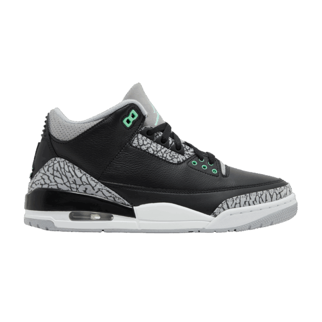 Jordan 3 Retro Green Glow