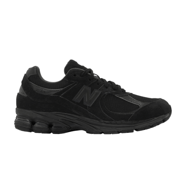 New Balance 2002R Triple Black Suede