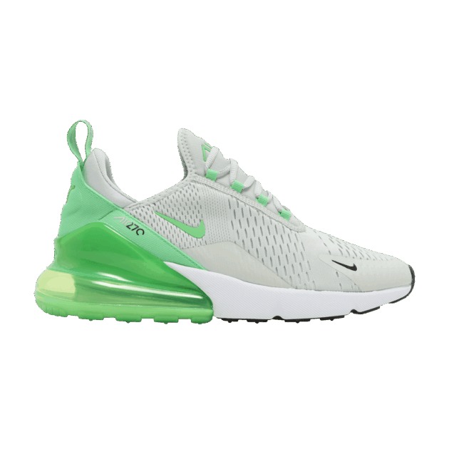 Nike Air Max 270 Light Silver Green Shock