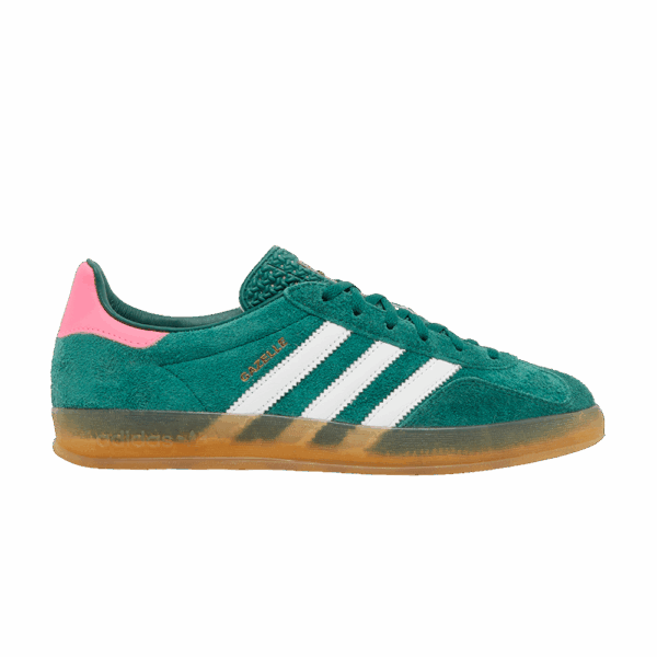adidas Gazelle Indoor Collegiate Green Lucid Pink (Women's)
