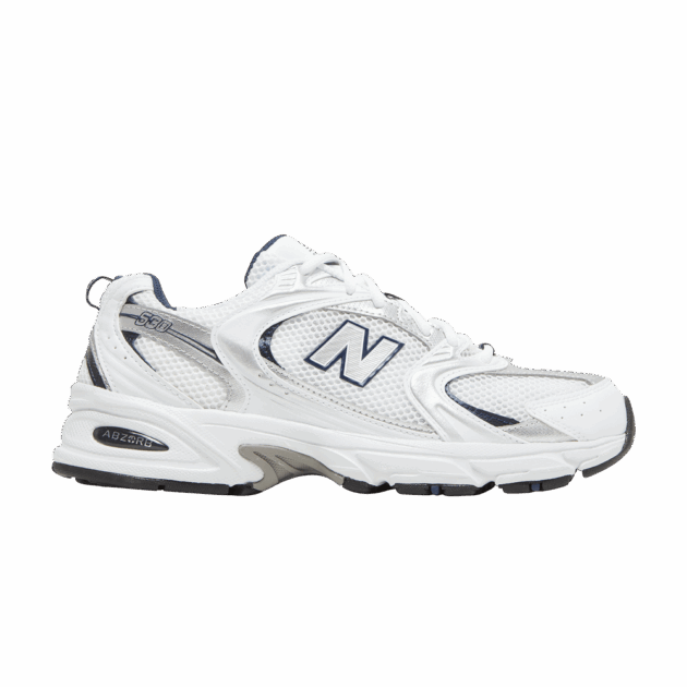 New Balance 530 White Silver Navy