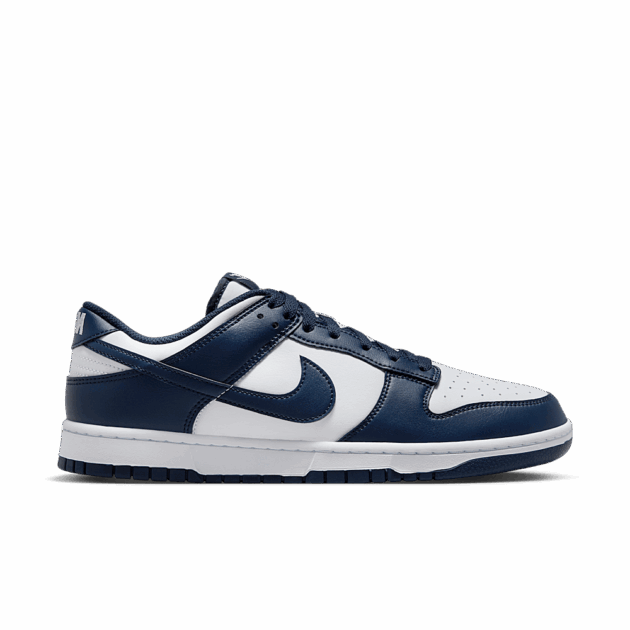 Nike Dunk Low White Midnight Navy