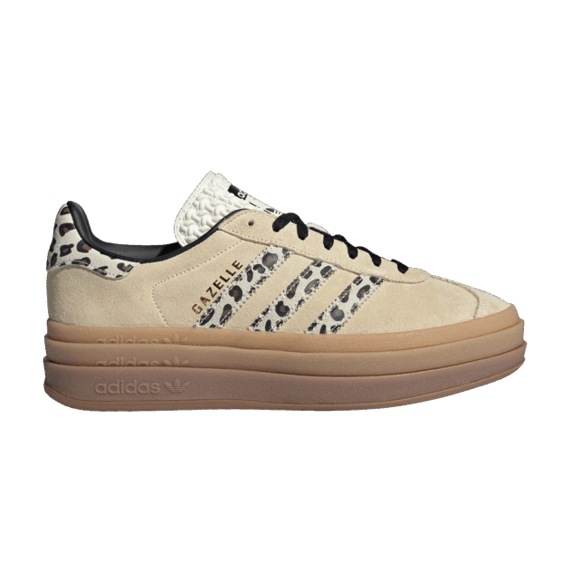 adidas Gazelle Bold Cream Black Leopard (Women's)