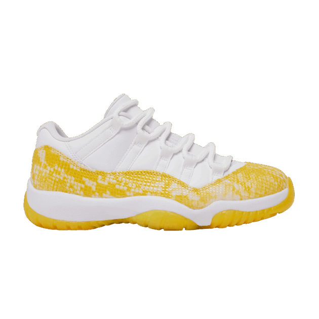 Jordan 11 Retro Low Yellow Snakeskin (Women's)