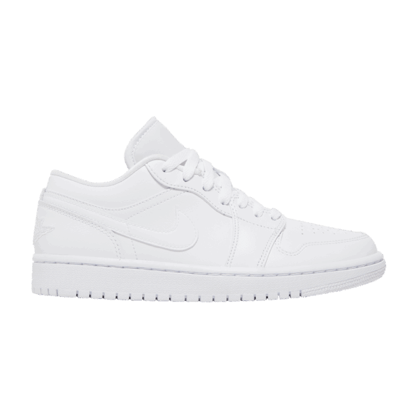 Jordan 1 Low Triple White (2022) (Women's)