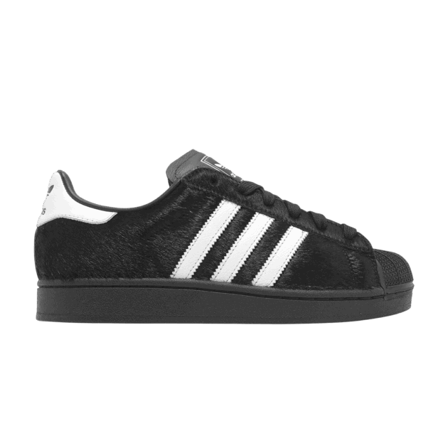 adidas Superstar II Black Ponyhair (Women's)