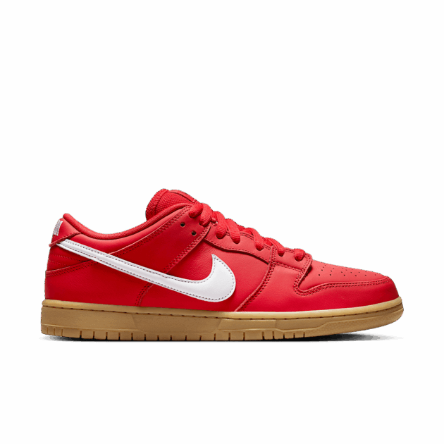 Nike SB Dunk Low University Red Gum