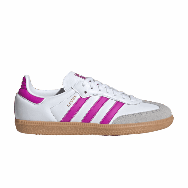 adidas Samba OG Footwear White Purple (Kids)