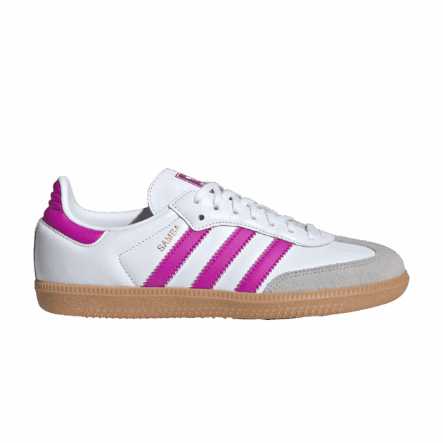 adidas Samba OG Footwear White Purple (Kids)