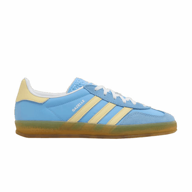 adidas Gazelle Indoor Semi Blue Burst Almost Yellow (Women's)