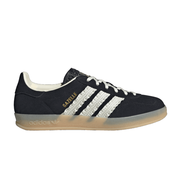 adidas Gazelle Indoor Core Black Cream White Gum (Women's)