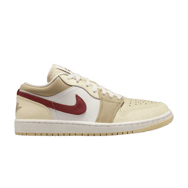 Jordan 1 Low SE Desert Khaki Red Sepia (Women's)