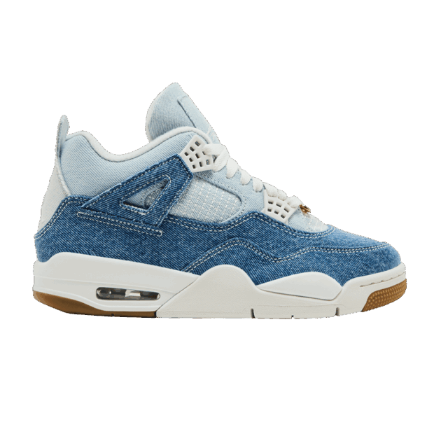 Jordan 4 Retro TEX Denim Worn Blue (Women's)